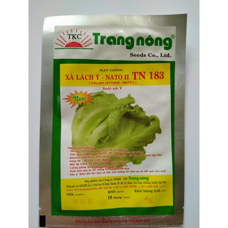 Hạt giống rau xà lách ý - nato ii - gói 4gr
