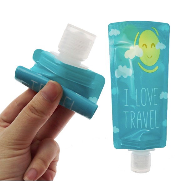 Túi Chiết Mỹ Phẩm/ Dầu Gội 100ml Nhiều Hoạ Tiết Cho Du Lịch H232
