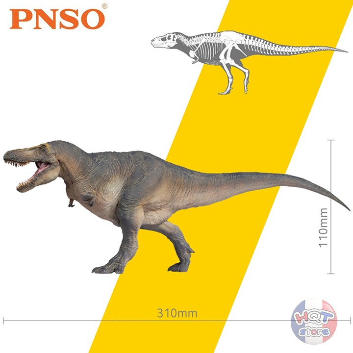 Mô hình Khủng Long Tarbosaurus PNSO 51 2021 Chuanzi tỉ lệ 1/35 chính hãng