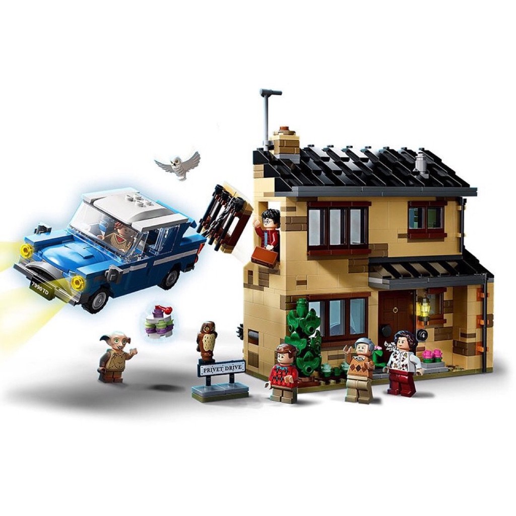 Bộ đồ chơi Lắp ráp harry potter 80002 Ngôi nhà số 4 đường Drivet Drive trong Harry Potter