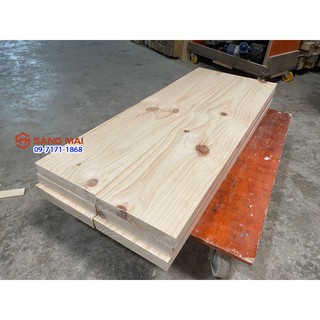 Mua  MS11  Tấm gỗ thông mặt rộng 24cm x dày 4 2cm x dài 120cm + láng mịn 4 mặt
