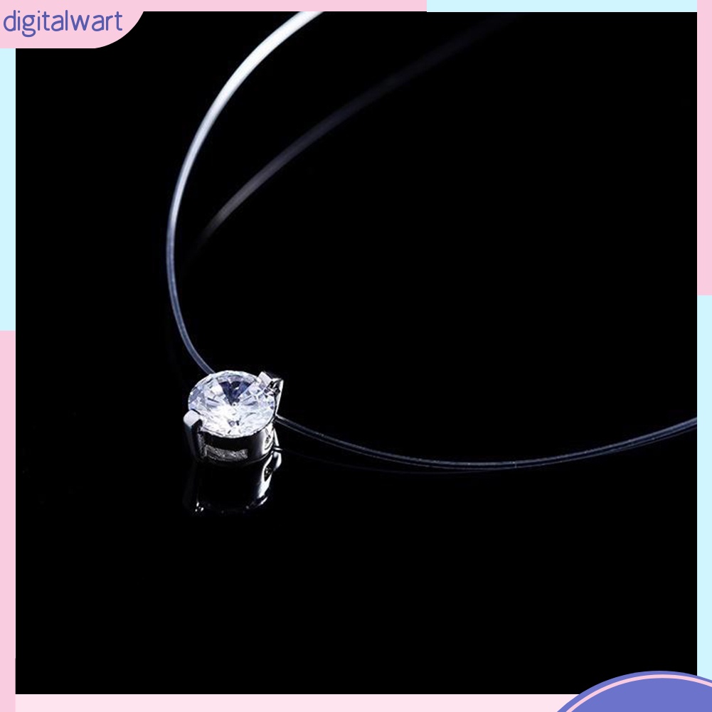 Dây Chuyền Mặt Tròn Đính Đá Thời Trang Cho Nữ