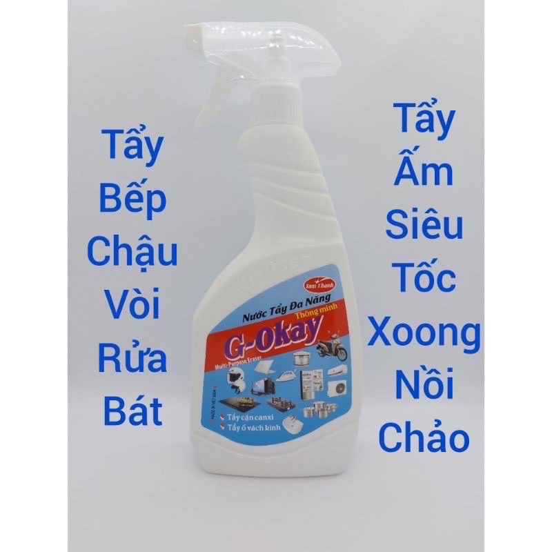 Nước tẩy rửa đa năng 600gram G okay