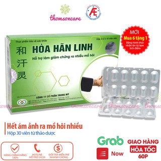 Hòa Hãn Linh – Hỗ trợ giảm mồ hôi tay chân – Khuyến mại mới – Mua 6 tặng 1 bằng tem tích điểm