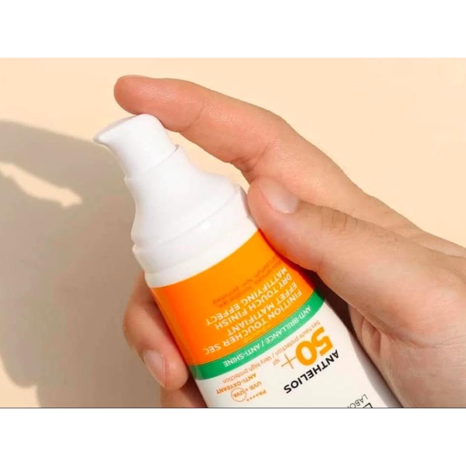 Kem Chống Nắng La Roche Posay Anthelios Anti-Shine Cho Da Dầu vạch xanh - Bản Pháp nhập khẩu Ba Lan