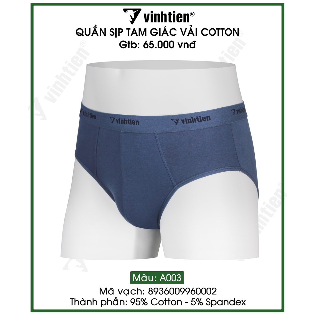 Quần Lót Tam Giác Nam Cotton Vĩnh Tiến 75