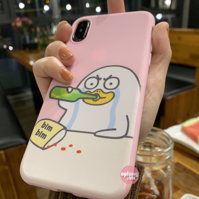 ốp lưng iphone hình vịt dễ thương ốp iphone từ 6 đến 11 pro max a88