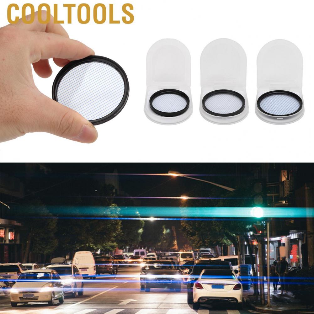 Cooltools Junestar Blue Streak Special Effects Filter Anamorphic Optical Glass for Nikon Camera Accessory
