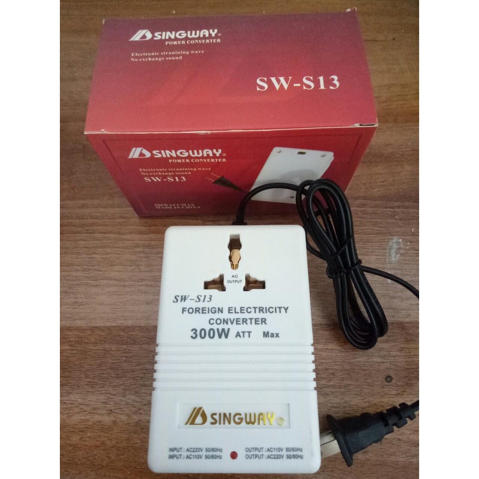 Bộ đổi điện 110V sang 220V mang đi nước ngoài loại 300W