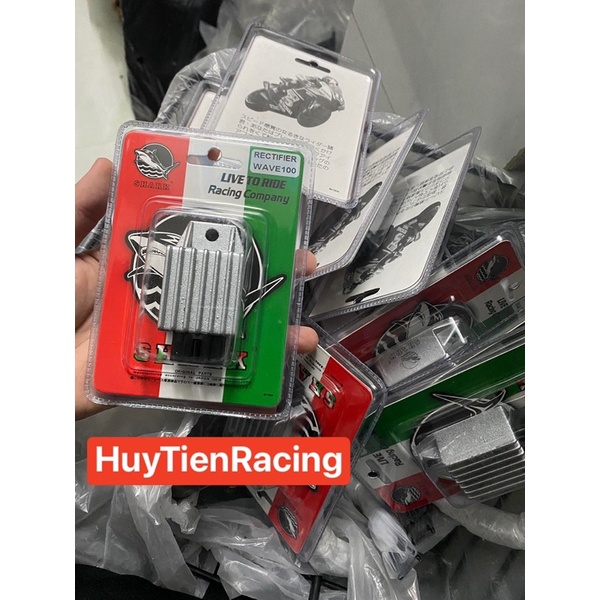 Sạc  Shark độ cho Wave/Dream/Ex50cc/Sirius50cc/Elegant/Angela/Cup..và các loại xe Honda thông dụng khác