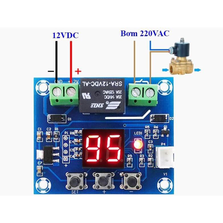 Module Điều Khiển Độ Ẩm Đất XH-M214