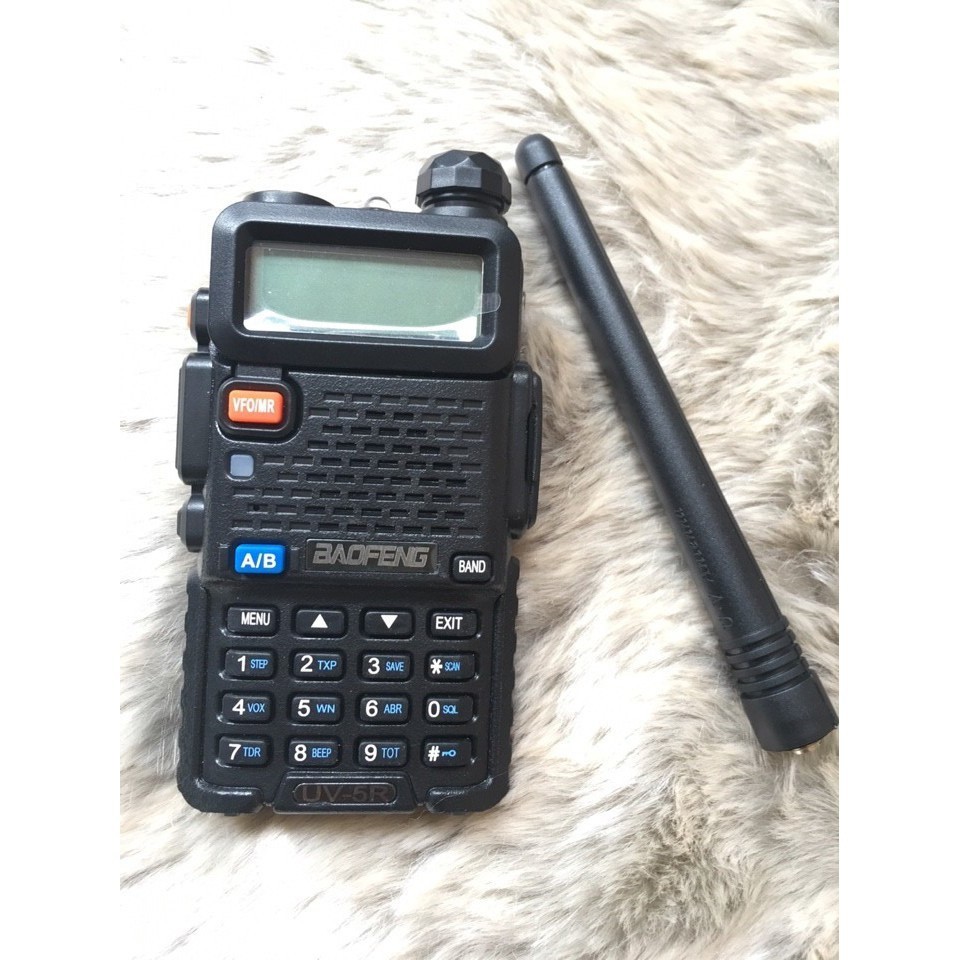 BỘ ĐÀM BAOFENG UV-5R CHÍNH HÃNG CÓ MÀN HÌNH, BẮT XA TỐI ĐA 15KM VHF UHF, NGHE FM - MrPhuKien