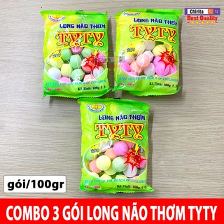 Combo 3 Gói Long Não Thơm Phòng TYTY Nhiều Màu ( Gói/100gr ) - Long Não Đuổi Côn Trùng, Long Não Đuổi Chuột, Băng Phiến