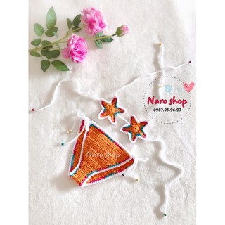 Bộ bikini sao biển siêu xinh cho bé