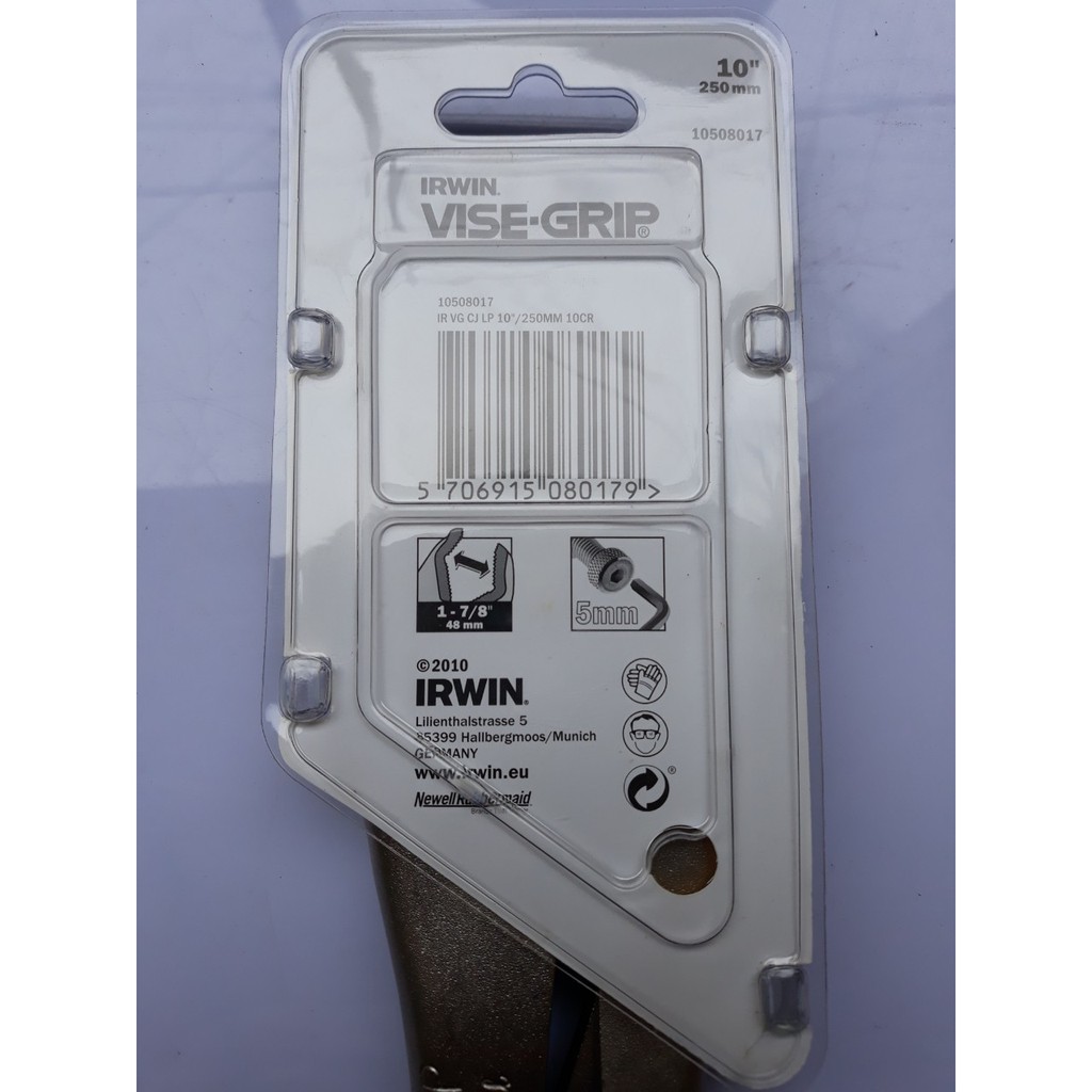 KÌM BẤM CHẾT CAO CẤP IRWIN MỎ CÔNG - VISE GRIP