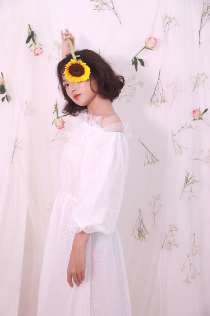 VÁY ĐI CHƠI/ĐI TIỆC - AMICHO DRESS - VÁY CHẤM BI REN | BigBuy360 - bigbuy360.vn