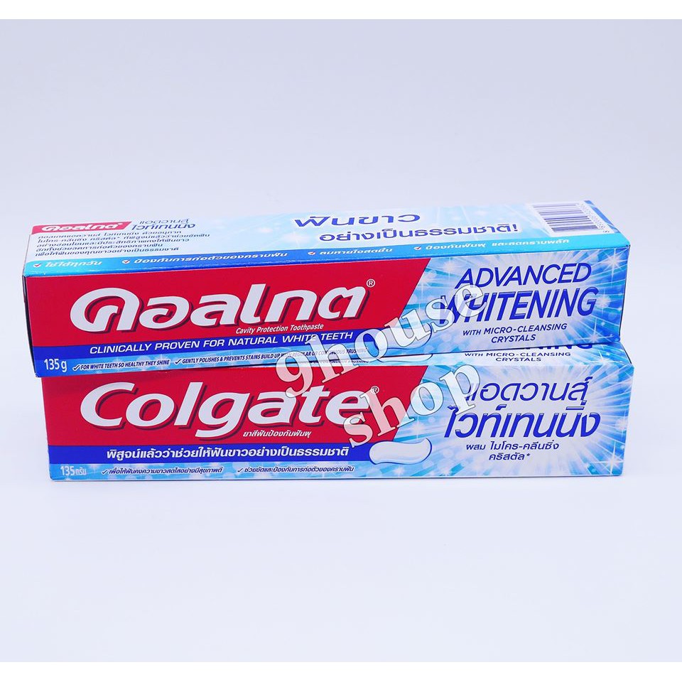 Kem Đánh Răng Colgate Thái Lan Advanced Whitening 135gram