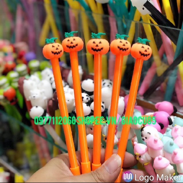 Bút Cute bí ngô (Cho ngày Halloween)