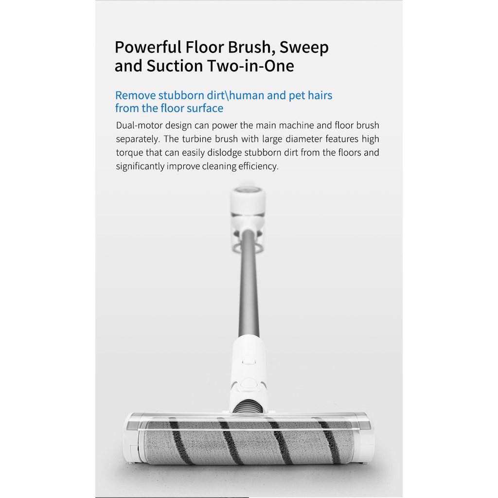 Máy Hút Bụi Cầm Tay Không Dây Xiaomi Dreame V10 22000 PA 100000 vòng/phút cao tốc độ động cơ không chổi than | BigBuy360 - bigbuy360.vn