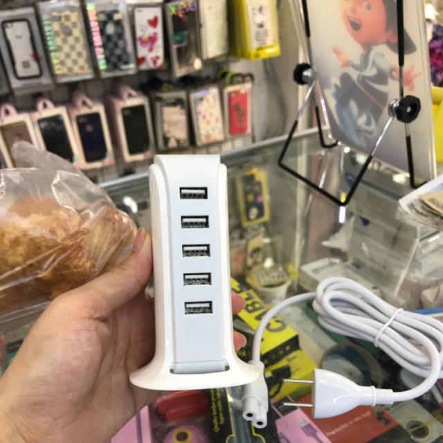 Ổ cắm sạc chia nhiều cổng USB 20W