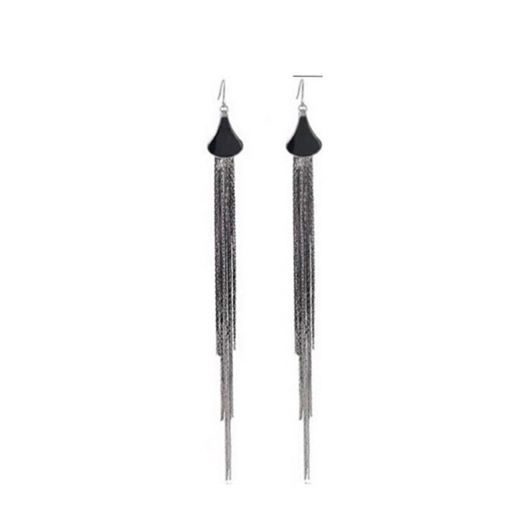 Khuyên Tai Tua Rua Dài Đa Năng Phong Cách Hàn Quốc