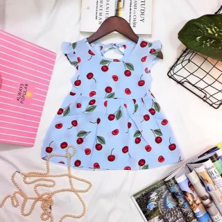 Váy lanh lụa cực mềm ,mát cho bé gái