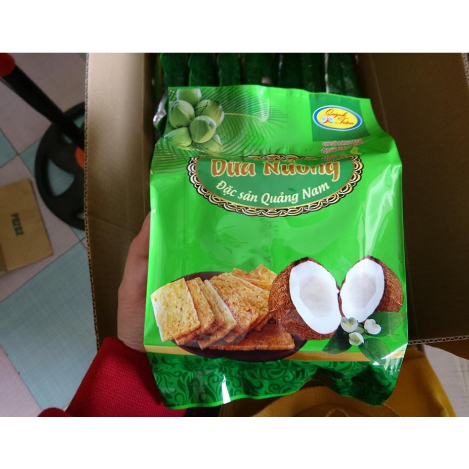 gói 200g bánh dừa nướng QUỲNH TRÂN