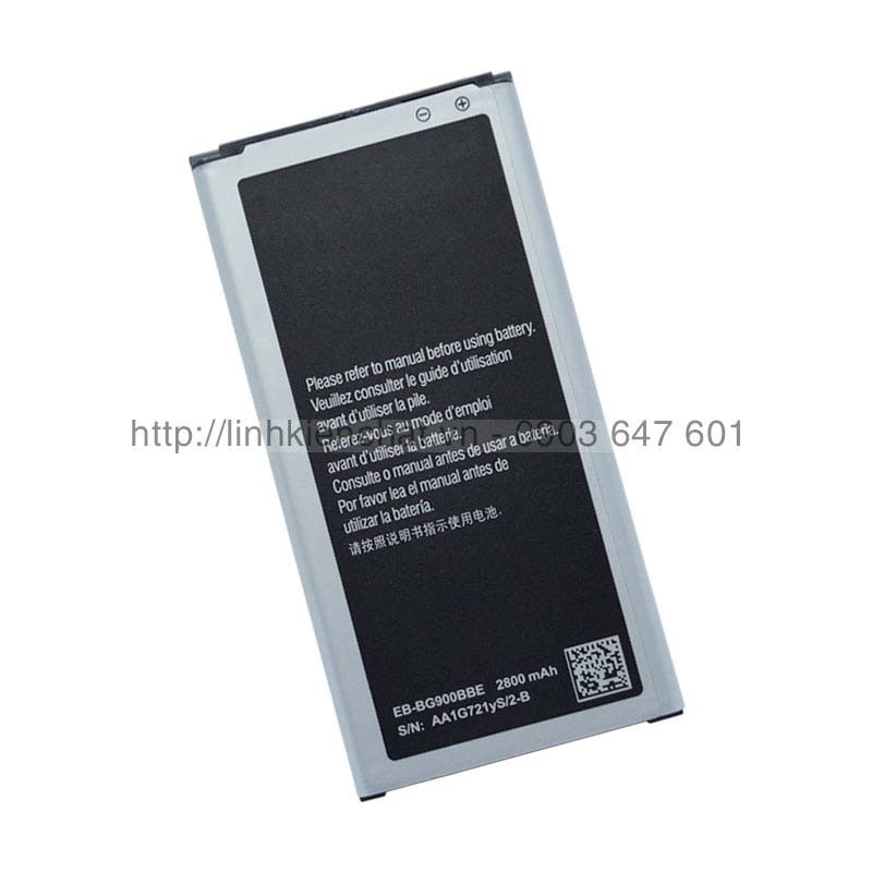 Pin Galaxy S5 i9600 2800mAh 10.78Wh Zin - Hàng nhập Khẩu