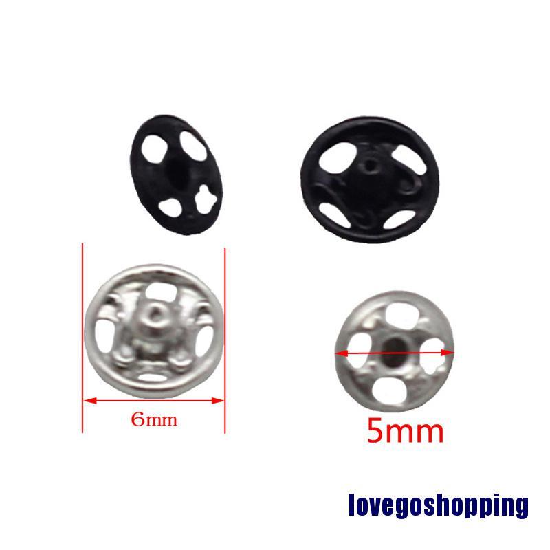 24Pcs Mini Button Buckle for DIY 1/6 Doll Clothes Invisible Snap Sewing Parts
