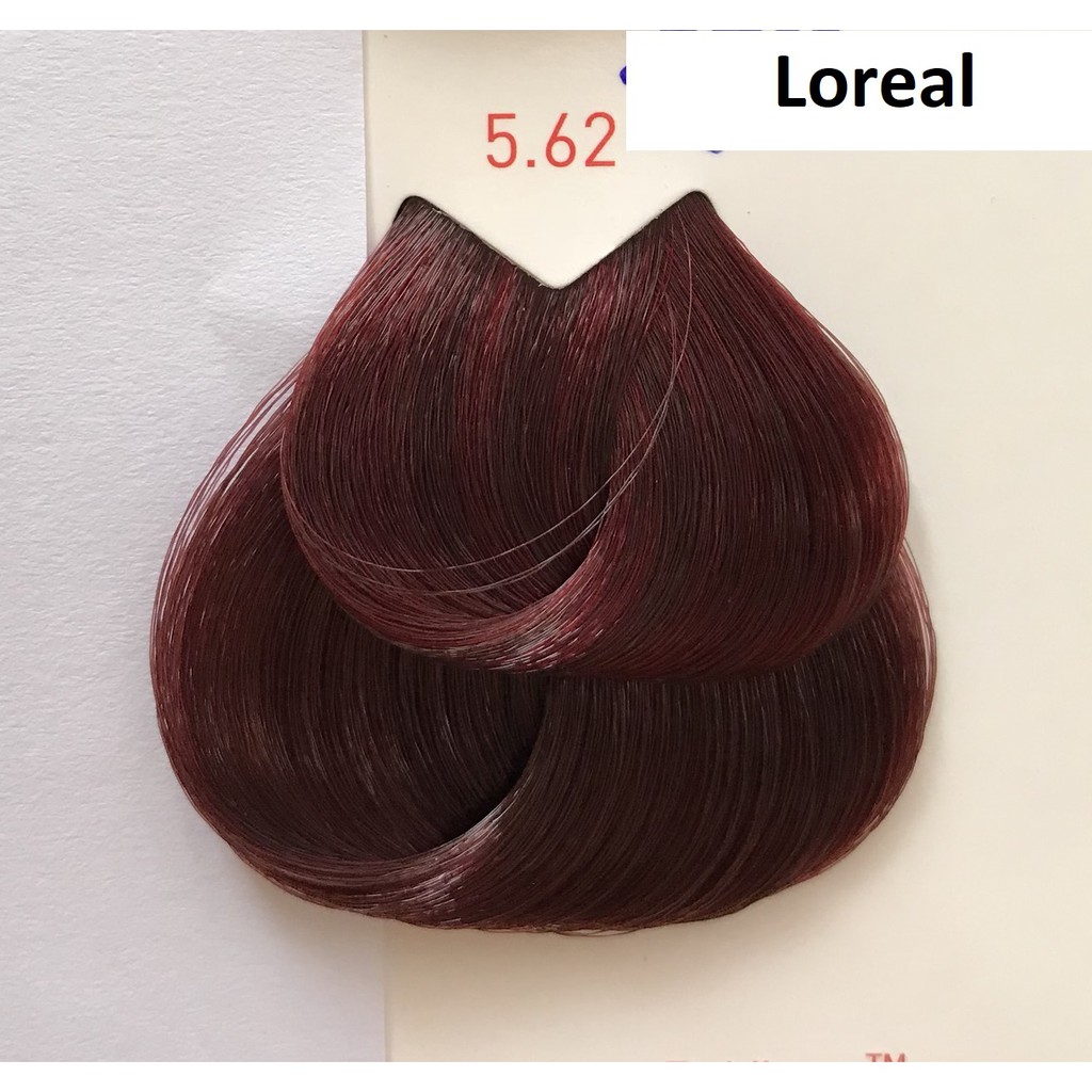 Thuốc nhuộm tóc màu nâu sáng ánh đỏ L'Oreal Majirouge Light Extra Red Iridescent Brown 5.62 50ml