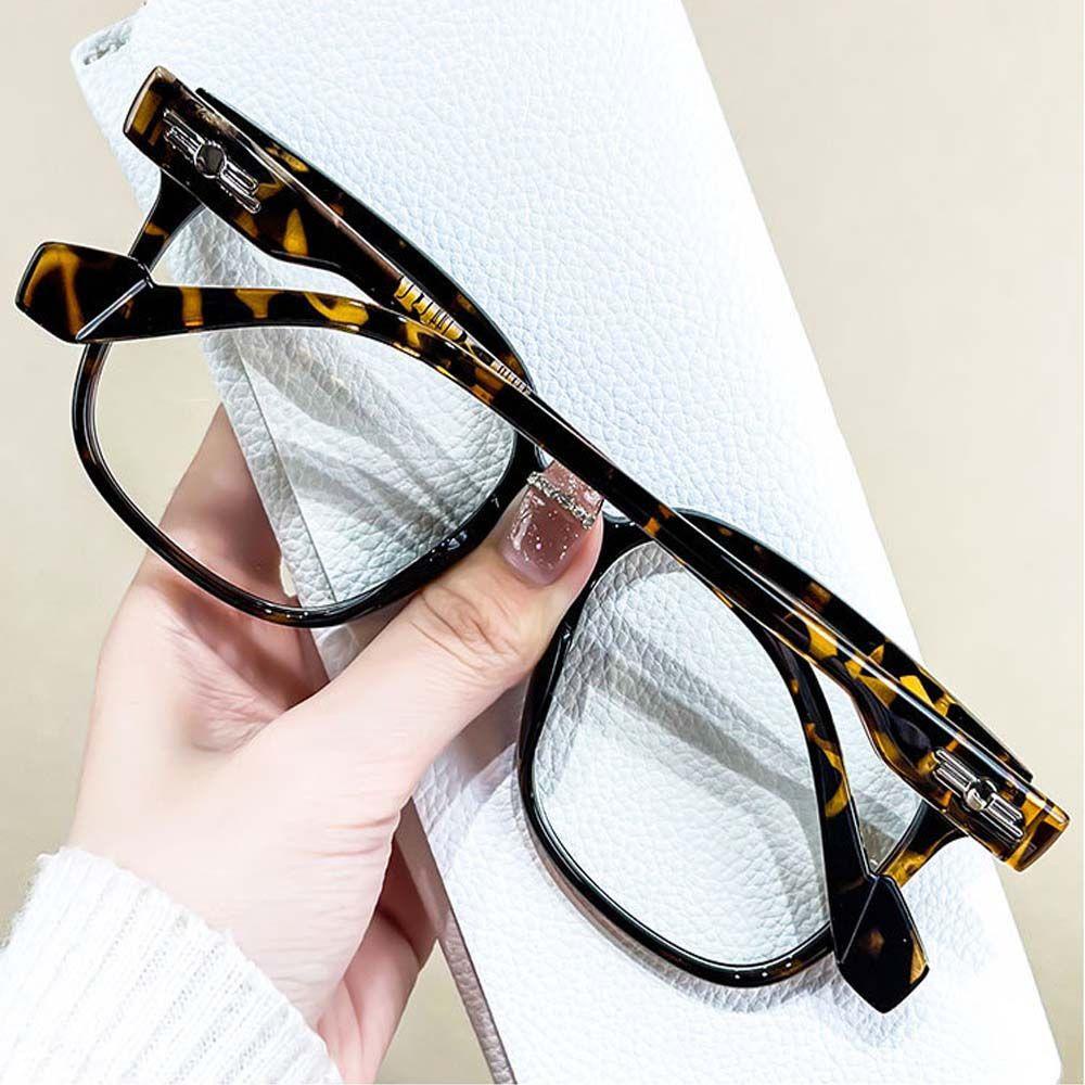 Mắt Kính Gọng Vuông Lớn Phong Cách Retro Thời Trang Cho Nữ 2Lilife