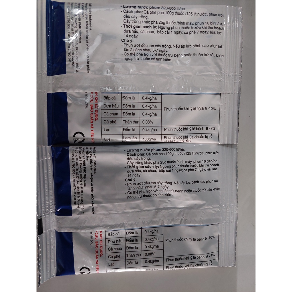 THUỐC TRỪ BỆNH ROVRAL 50WP_25G