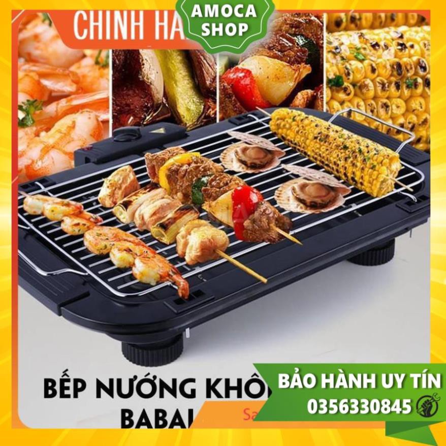 Bếp Nướng Không Khói Babale 5 Mức Nhiệt, Nướng Thịt Ngay Tại Nhà, An Toàn Không Khói Bụi...