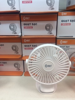 Quạt sạc mini để bàn Comet