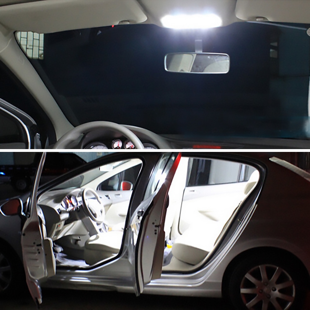 1 Bóng Đèn LED C5W 31mm 36mm 39mm 41mm 4014 12SMD Cho Xe Hơi