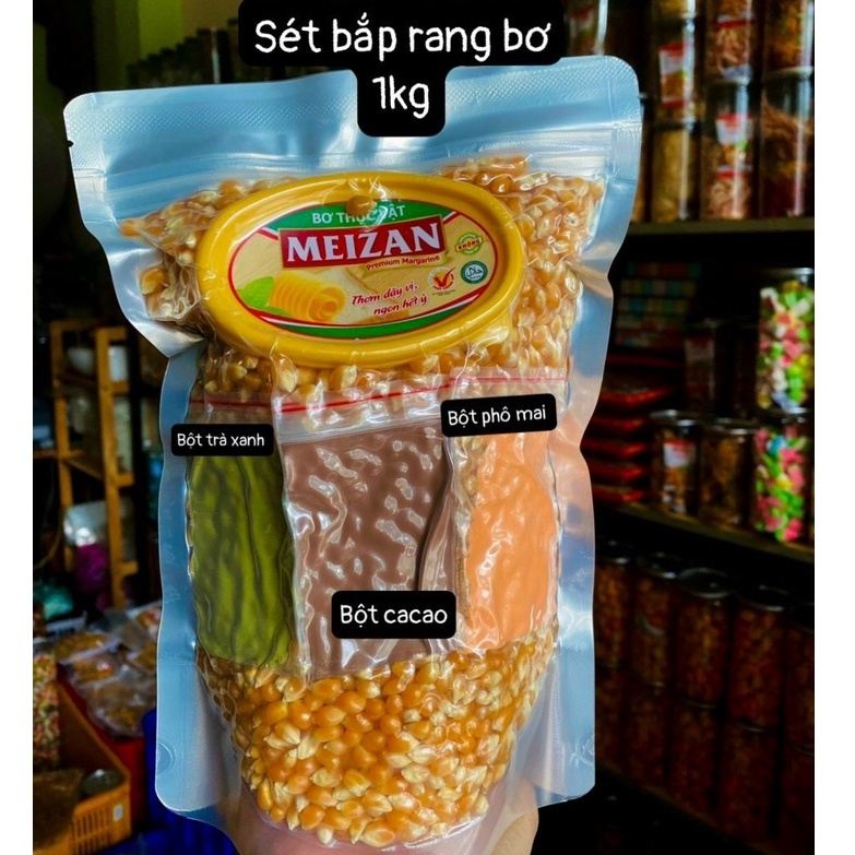 [FREESHIP] Set BẮP RANG BƠ 3 vị