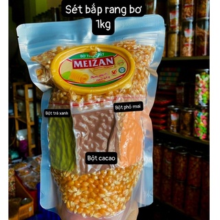Set bắp rang bơ 3 vị