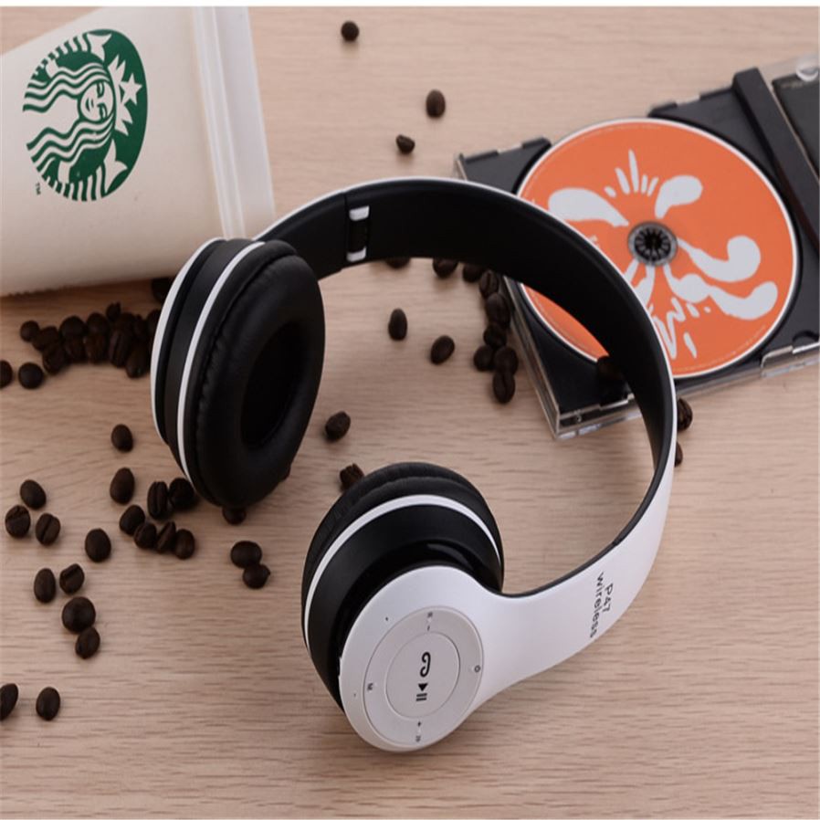 Tai nghe bluetooth 4.2 P47 P47M MZ47 tai nghe mèo có khe cắm thẻ nhớ - Âm Thanh Đỉnh Cao