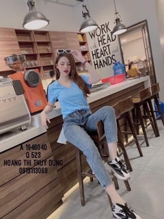Áo phông Gap cổ tim hot hit