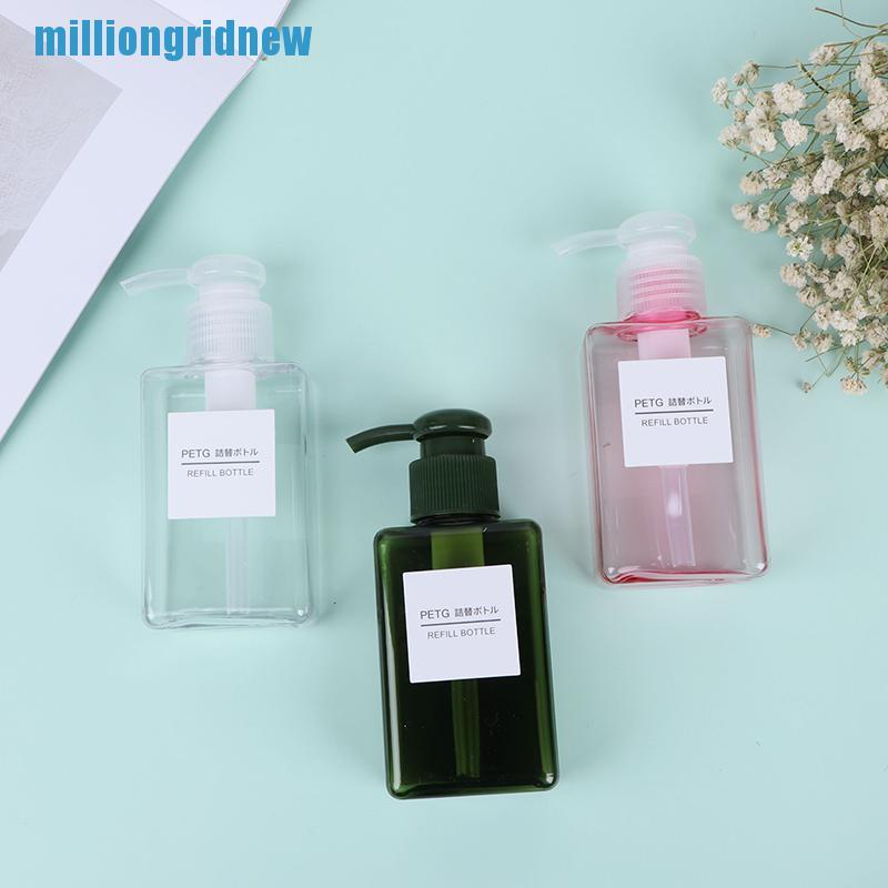 Chai rỗng 100ml dùng để đựng dầu gội / xà phòng tiện dụng
