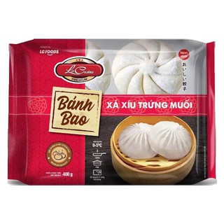 E - Bánh Bao La Cusina Xá Xíu Trứng Muối Gói 400G