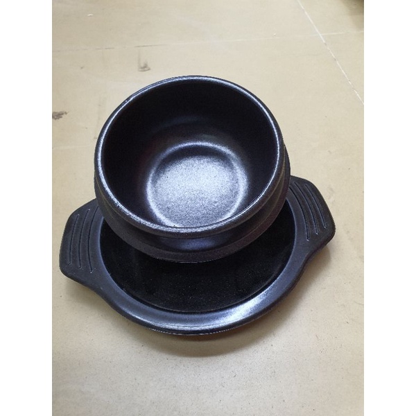 Bát đĩa đất Hàn Quốc size 10 cm