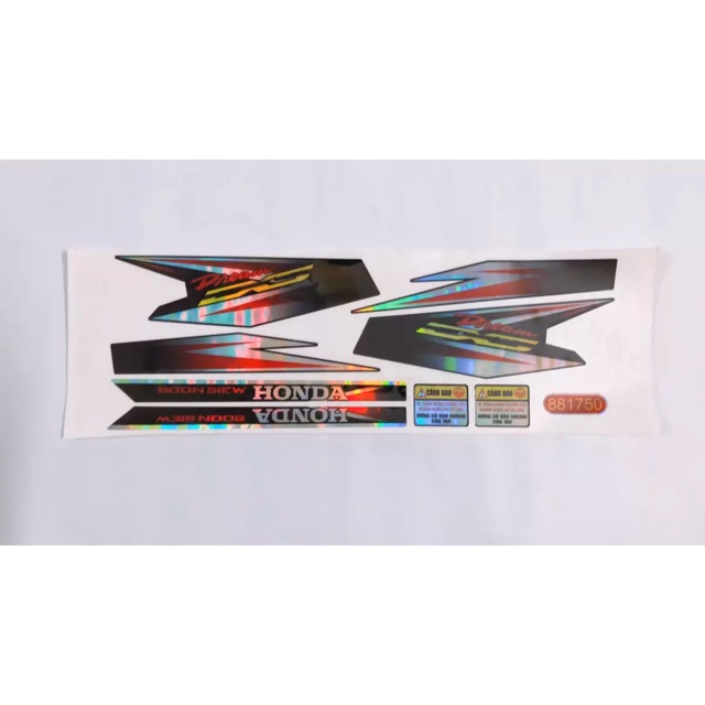 Tem chế xe Dream 7 màu - Có video