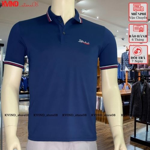 Áo Thun Nam ,Áo Phông Nam Cổ Bẻ Tay Ngắn BoDy Ôm Dáng Chất Coton Co Giản Mèm Min KVIND_Store08
