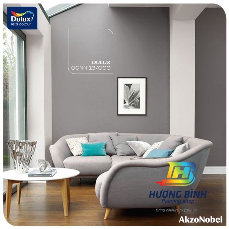 Sơn Dulux easy clean tông xám (lon 1 lít)