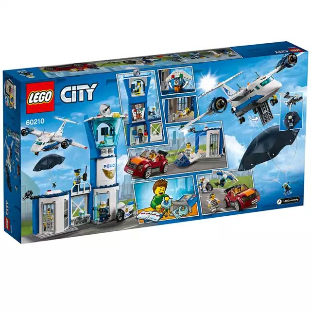 [ORDER]📦 LEGO CITY - Trạm Cảnh Sát Bầu Trời 60210 ( 529 Chi tiết )