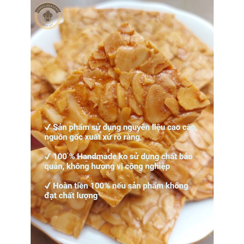 Bánh Ngói Hạnh Nhân Healthy Món Ăn Vặt Bổ Dưỡng Cho Cả Trẻ Em Và Bà Bầu - Cheea