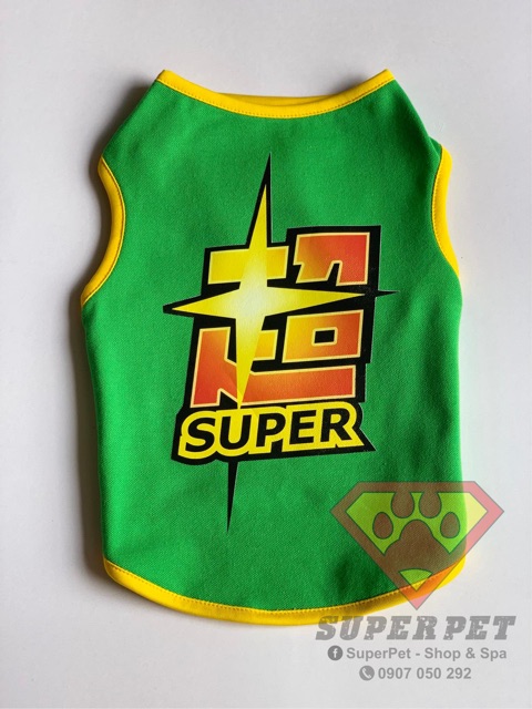 ÁO THÚ CƯNG IN HÌNH SONGOKU SIÊU XINH GIÁ RẺ ĐỒNG GIÁ XXS - L