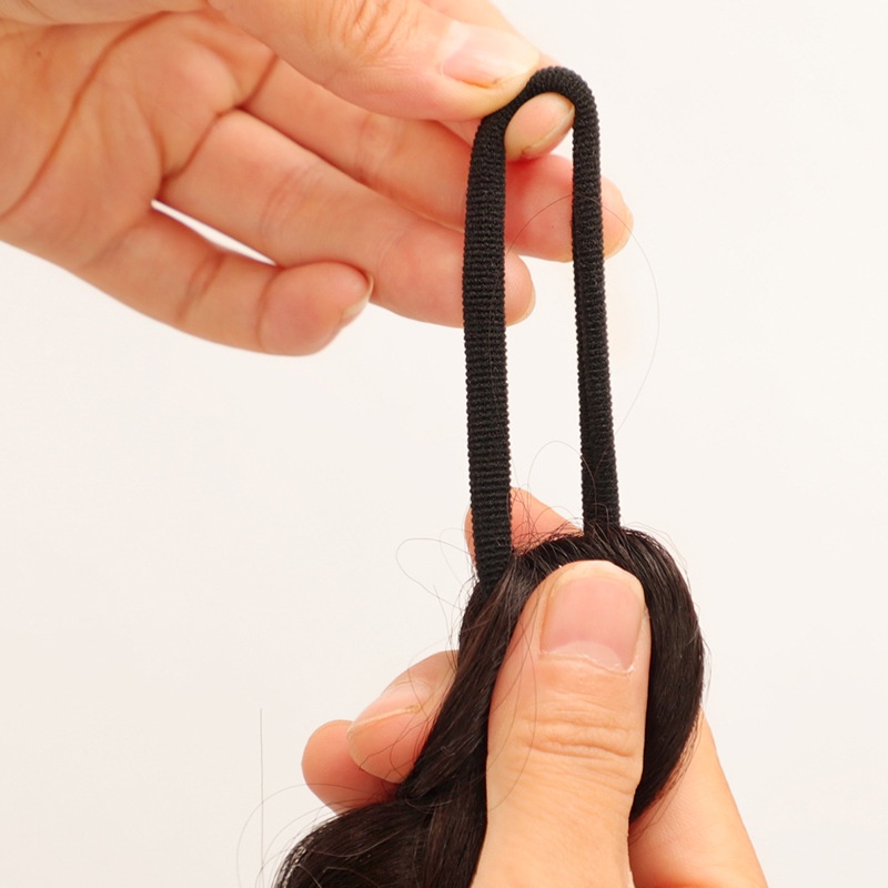 Dây Tóc Giả Thắt Bím Đuôi Ngựa Dễ Thương 60cm