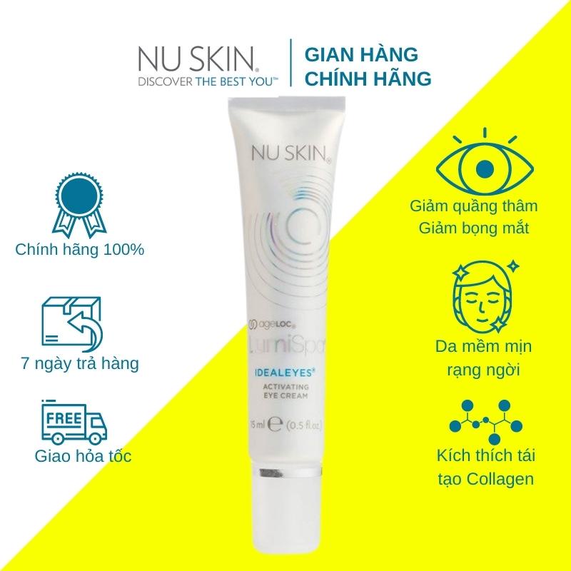 Kem chăm sóc da quanh vùng mắt NuSkin ageLOC LumiSpa IdealEyes Activating Eye Cream 15ml